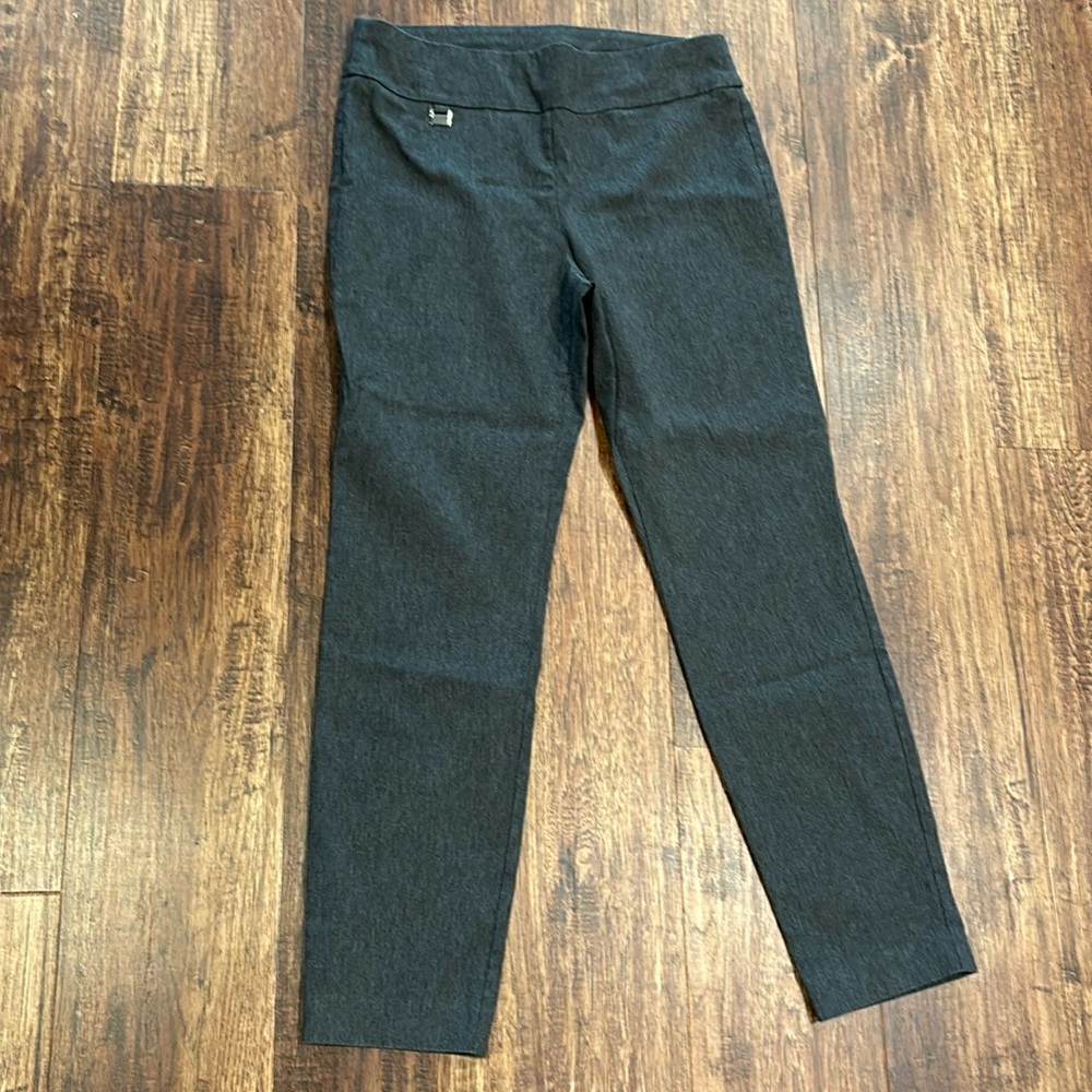 Alfani Charcoal Gray Pull-on dress slacks. Size 12